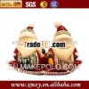 Ceramic santa claus salt and pepper set