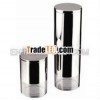 Stainless Steel Mirror Polished Design Cylindrical Food Kitchen Canister