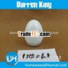 stock white porcelain egg shaped pepper shaker