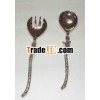 Aluminum salad servers