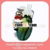 Ceramic cooking tool chef with fruit watermelon