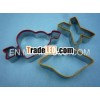 High Quality Customized design free sample Easter beautifully flower shape cookie cutter