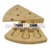 Bamboo cheese cutting board