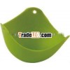 silicone egg poacher, siliocne egg holder, silicone egg boiler