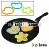 Nice fried eggs silicone cookie cutter