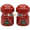 Stoneware glazed salt and pepper shaker