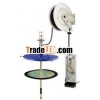 Wall-mounted grease dispenser ( grease gun   pump   hose reel )