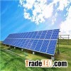 Anodized Aluminum Solar PV Ground Installation For Solar Power System
