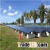 Aluminum Concrete Ground Mounted For Solar Power