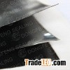 reinforced graphite sheet with flat metal insert