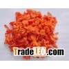 Dehydrated carrot dice