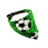 Printed football cotton bandana pet collar