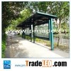 high quality customize stainless steel bus stop shelter