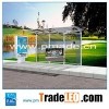 high quality stainless steel bus shelter