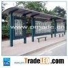 customize stainless steel bus stop shelter