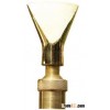 Fan-shaped fountain nozzle