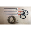 Pellet stove ignition heaters