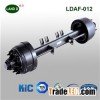 Light Duty 10.5 Ton Round 127mm ATV Rear Trailer Axle