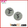 high quality personalized logo round metal jewlery tag
