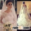 Long Sleeve Lace Mermaid Wedding Dress