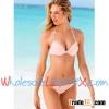 Wholesale Twist Push-Up Pink 2 PCs Halter Bikini BIS617