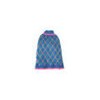 Blue argyle pet sweater