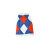 Argyle dog sweater