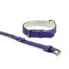 Cutting red thread dog collar