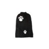Black paw pet sweater