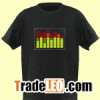 sound actived flashing  t-shirt
