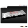kiosk multimedia metal keyboard with trackball and numeric