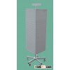 4-sides Pegboard  rotating display rack