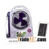 Solar Rechargeable Fan