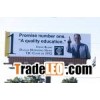 PVC coated frontlit banner