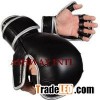 Mma Fighting Gloves, Black & Silver