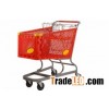180L plastic shopping cart