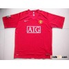 Manchester United 0709 home soccer jersey