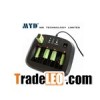 M3298 aa, aaa, c, d, 9v nimh / nicd battery charger