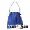 Ladies handbag made of pu,laser cut,bag in bag,drawstring cl