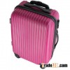 pink ABS zipper luggage bag,trolley case,trolley bag