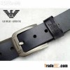 Giorgio Armani black leather automatic belt wholesale