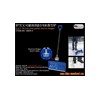 2-in-1 plastic snow shovel with ice scraper set tools