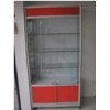 display cabinet with 4 wheels