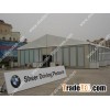 luxury glass wall auto exhibition tent