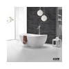 Classic white hot sale resin stone bath tub
