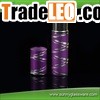 Luxury spray color purple perfume small bottle glass