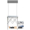 Folding aluminum counter,Aluminum promotional counter