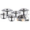CNBM 12 Pcs Stainless Steel Cookware Sets