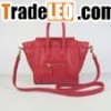 Leighton Meester’s Celine Boston Bag in Red 1878