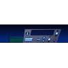 membrane keypad panel of LED switch and EL backlight